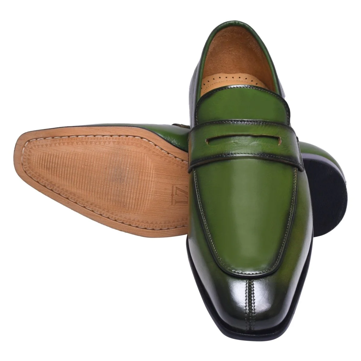 Liberty Zeno Charles Handmade Leather Slip-On Men Loafer Shoes - Image 10