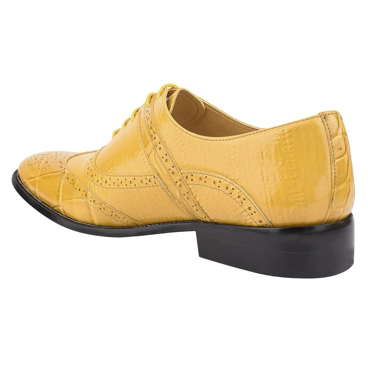 Liberty Zeno Dallas Genuine Leather Oxford Style Brogue Dress Shoes - Image 10