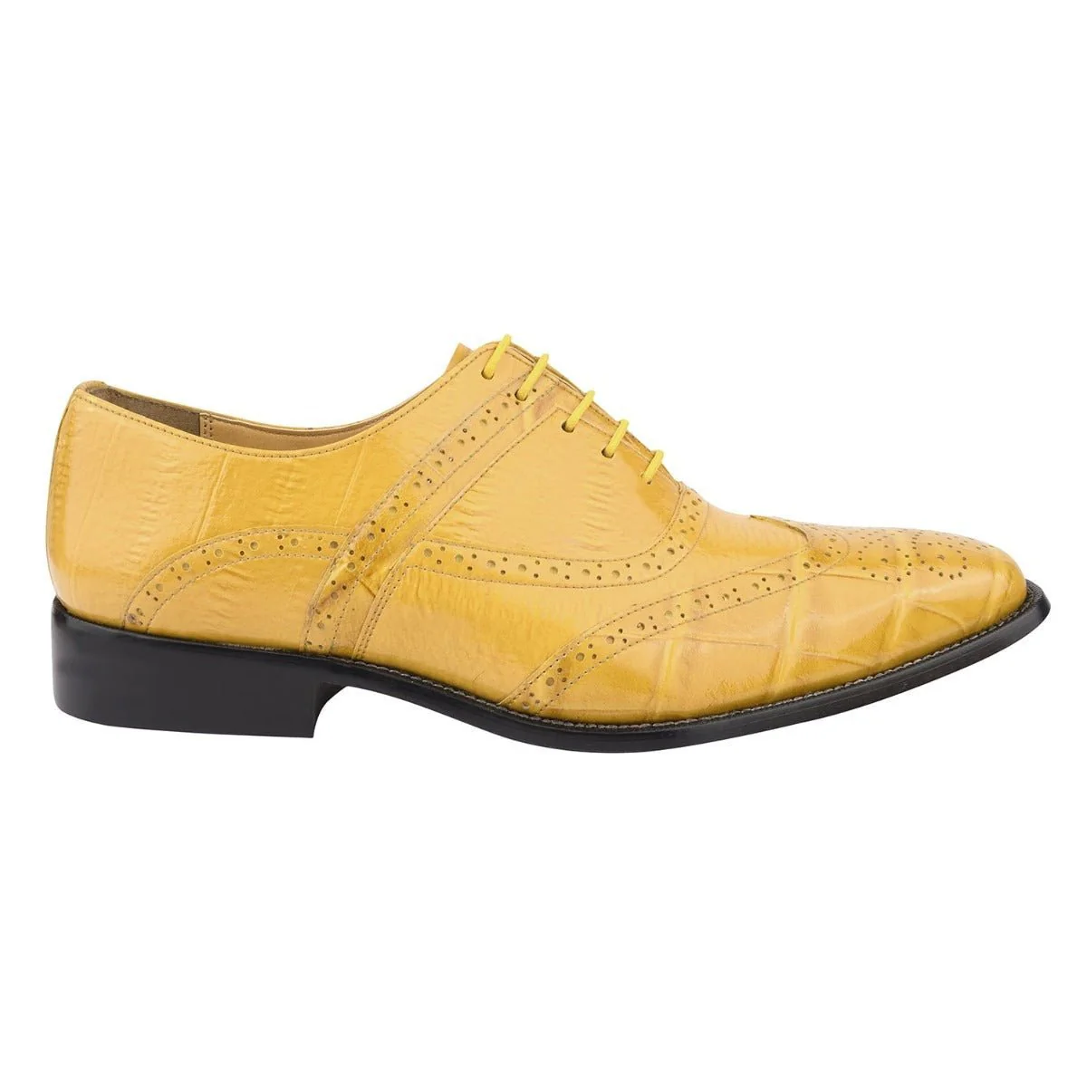 Liberty Zeno Dallas Genuine Leather Oxford Style Brogue Dress Shoes - Image 12