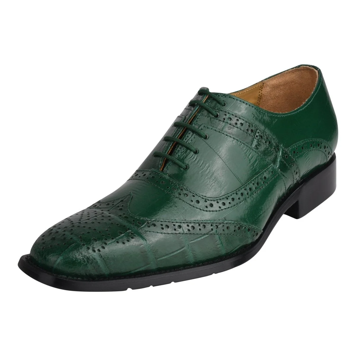 Liberty Zeno Dallas Genuine Leather Oxford Style Brogue Dress Shoes - Image 29