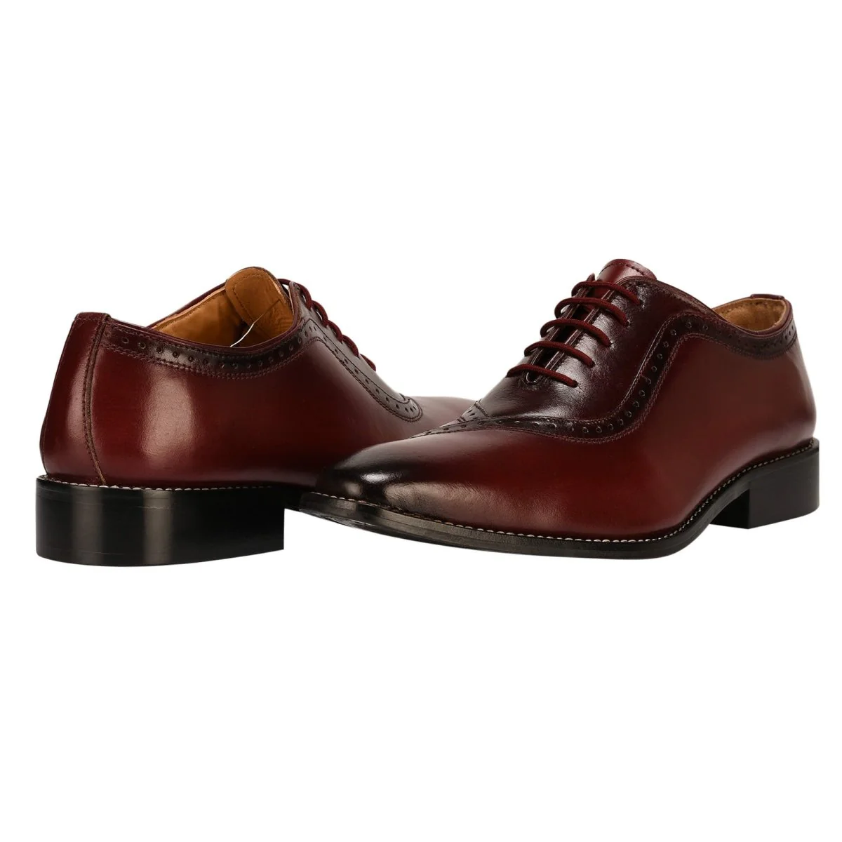 Liberty Zeno Debonair Genuine Leather Oxford Style Dress Shoes For Men - Image 13