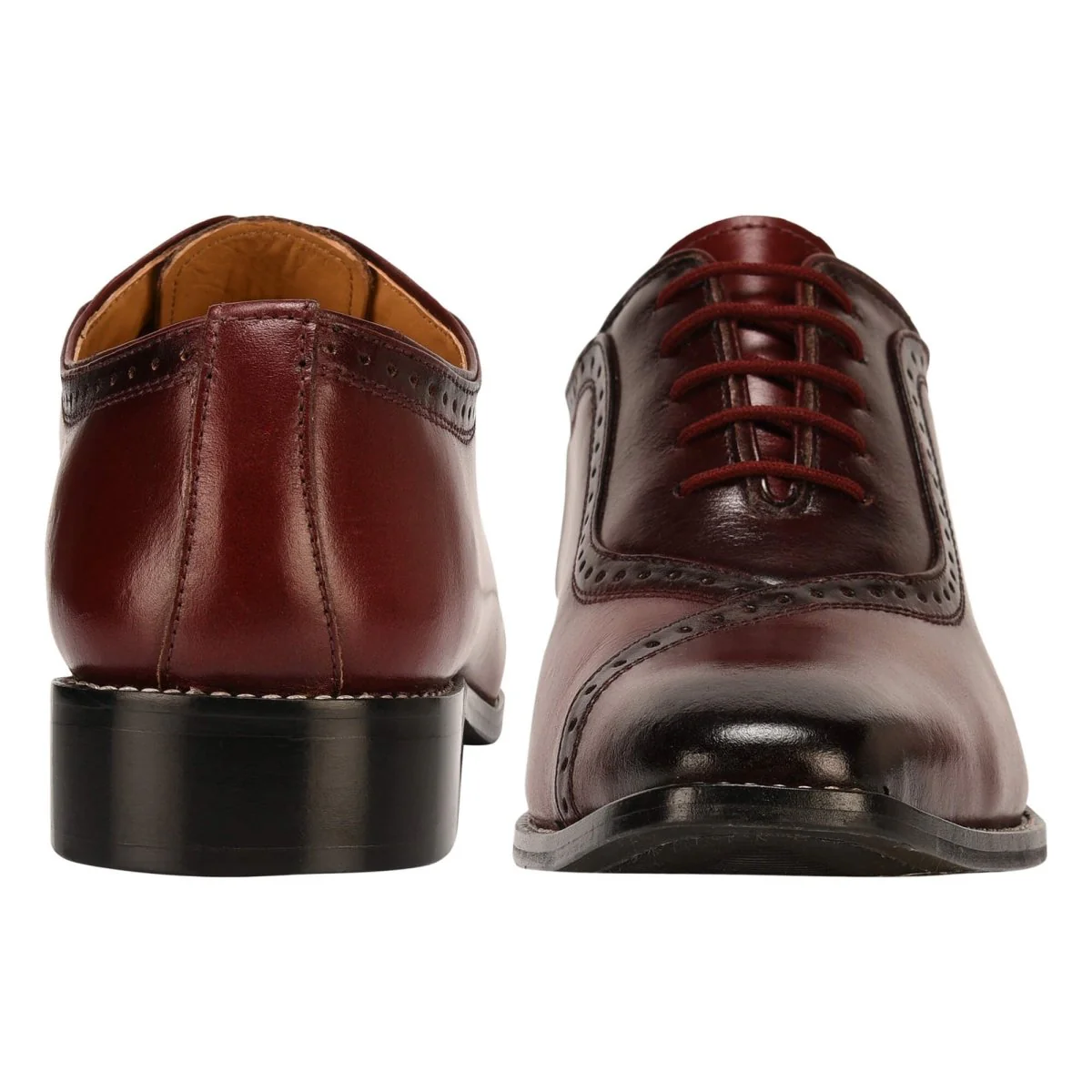 Liberty Zeno Debonair Genuine Leather Oxford Style Dress Shoes For Men - Image 15