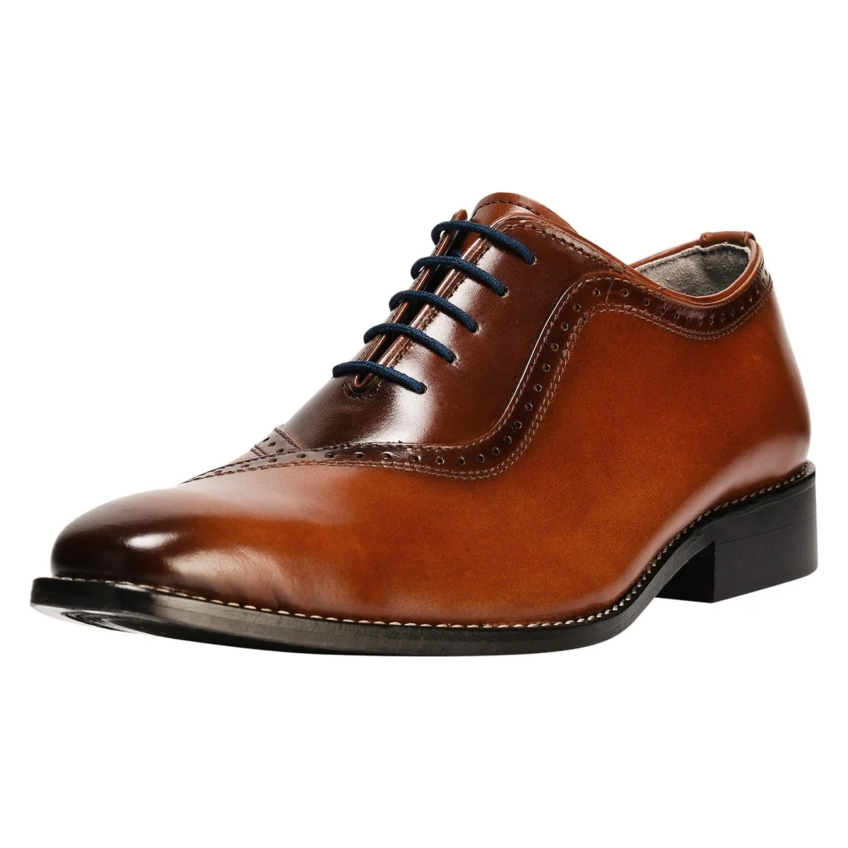 Liberty Zeno Debonair Genuine Leather Oxford Style Dress Shoes For Men - Image 16