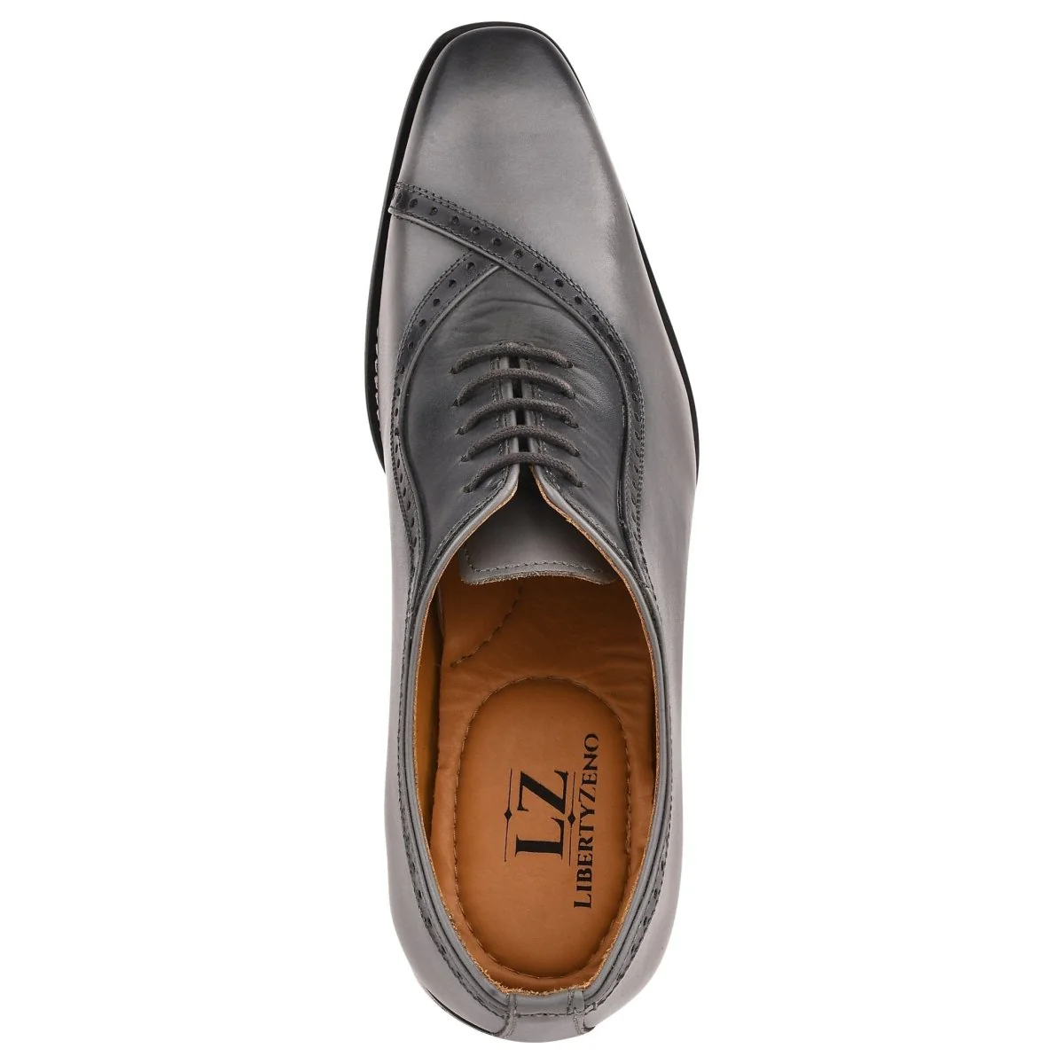 Liberty Zeno Debonair Genuine Leather Oxford Style Dress Shoes For Men - Image 24