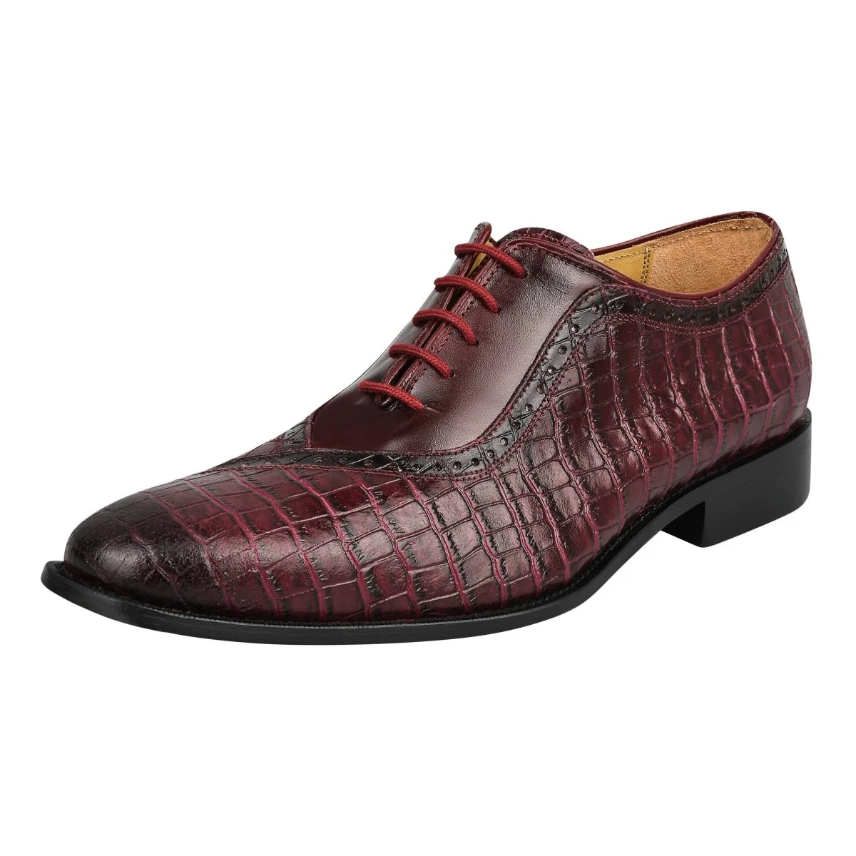 Liberty Zeno Debonair Genuine Leather Oxford Style Dress Shoes For Men - Image 29
