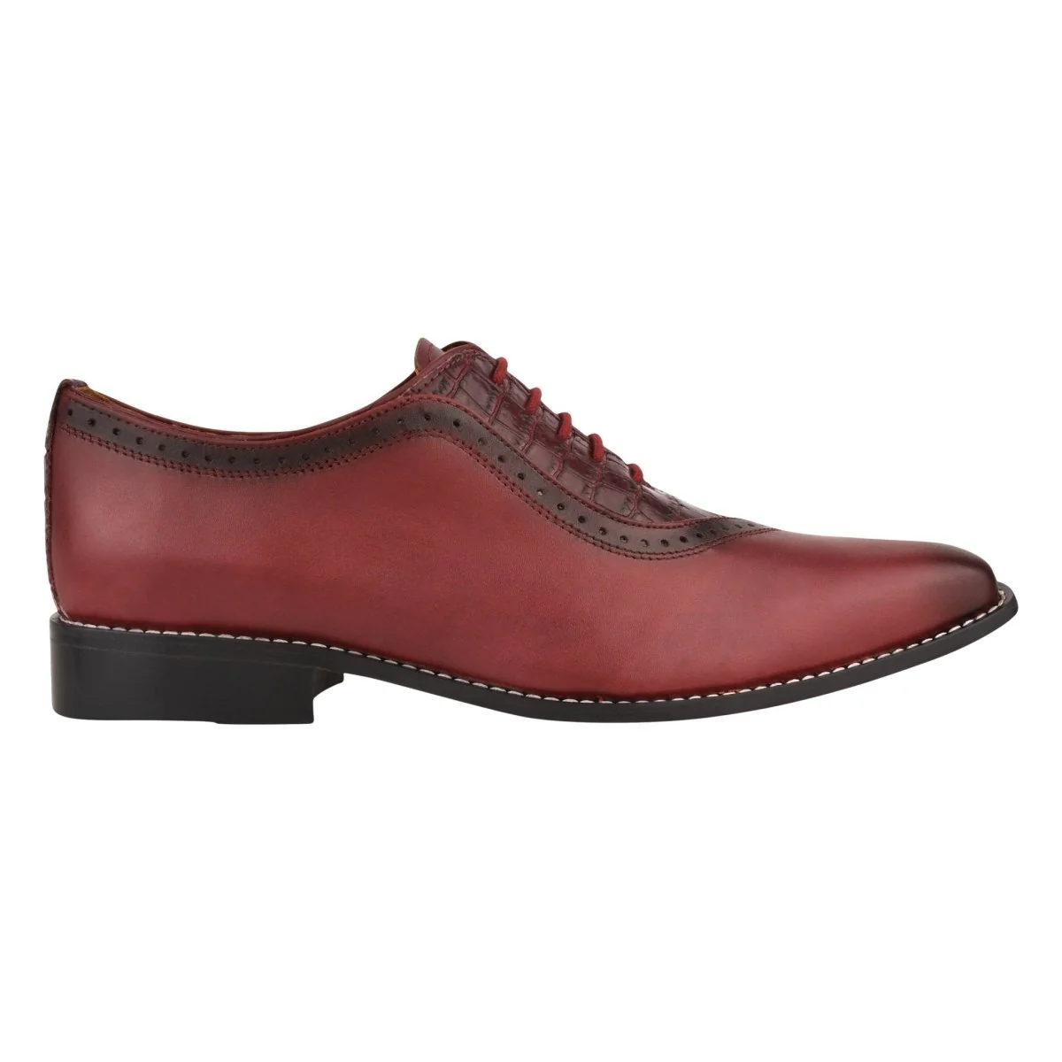 Liberty Zeno Debonair Genuine Leather Oxford Style Dress Shoes For Men - Image 37
