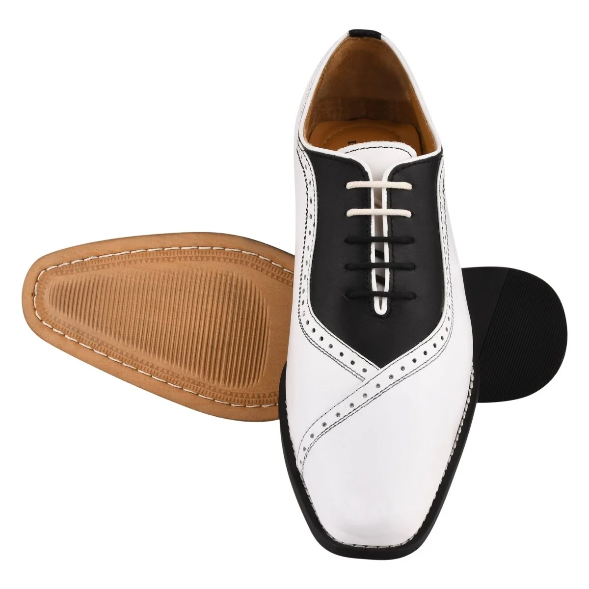 Liberty Zeno Debonair Genuine Leather Oxford Style Dress Shoes For Men - Image 53