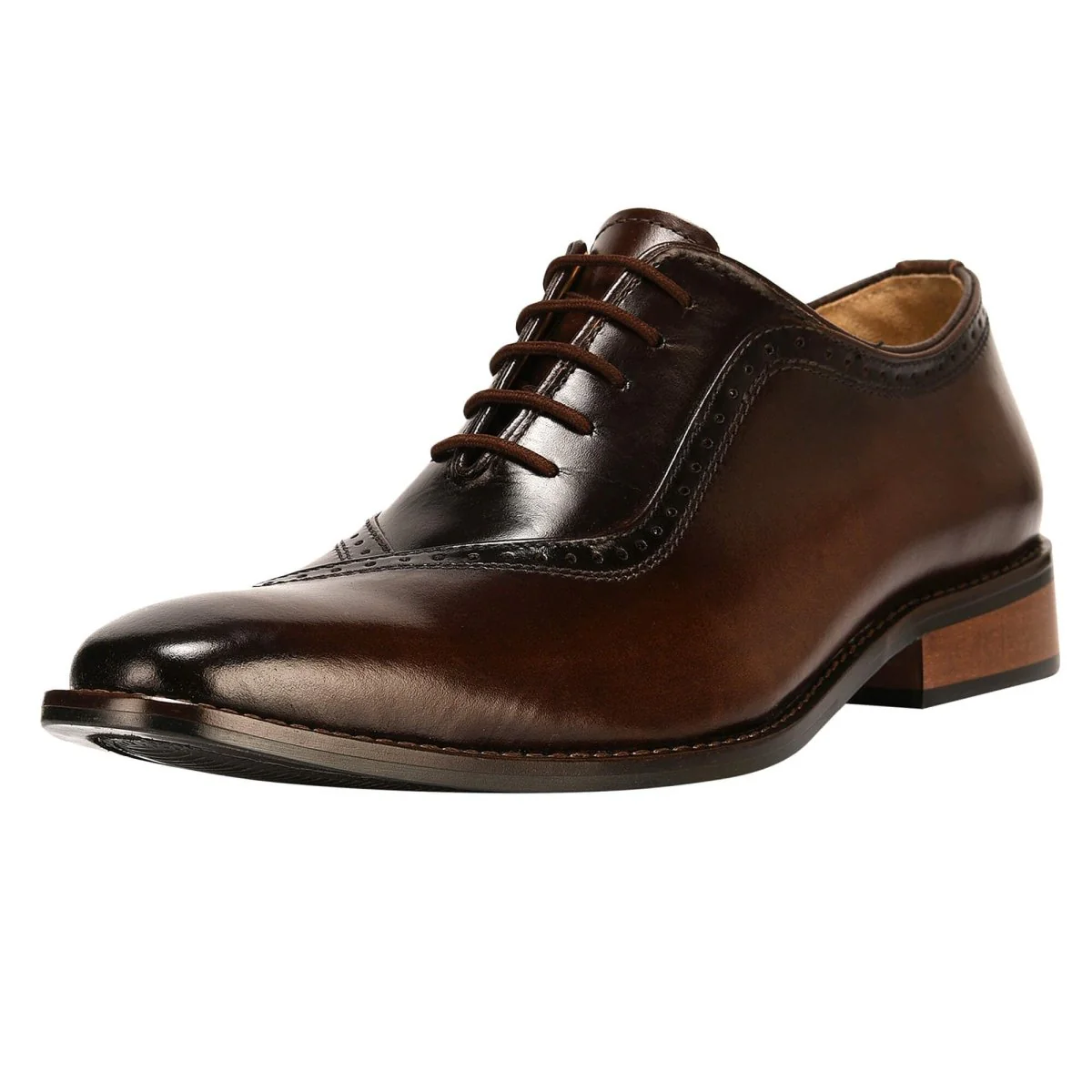 Liberty Zeno Debonair Genuine Leather Oxford Style Dress Shoes For Men - Image 7
