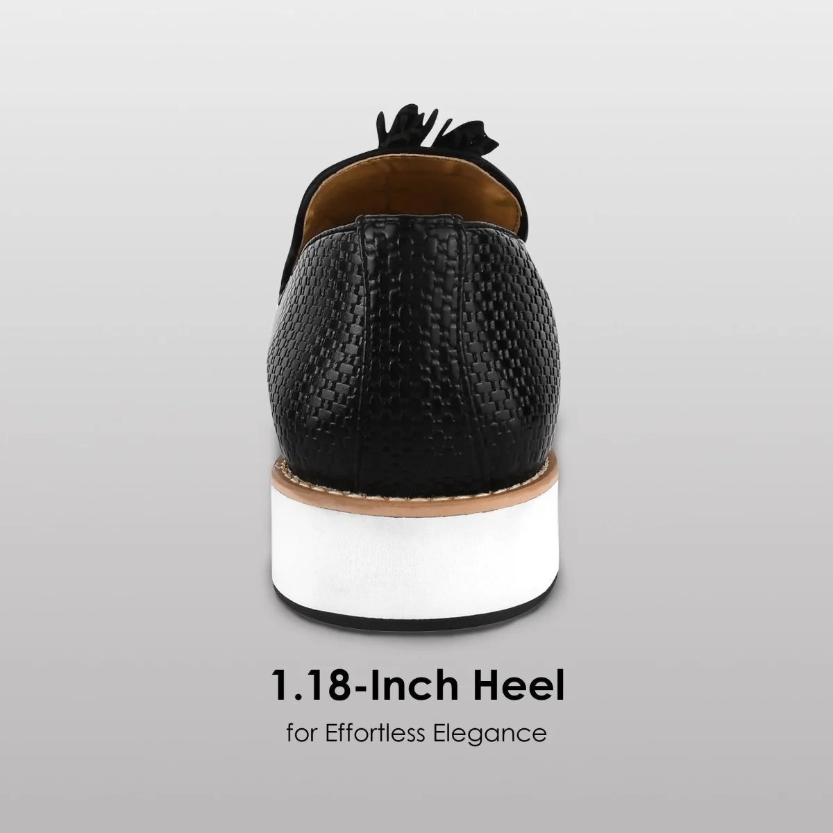 Liberty Zeno Denis Mens knitted Upper Eva Sole Tassel Loafers - Image 12