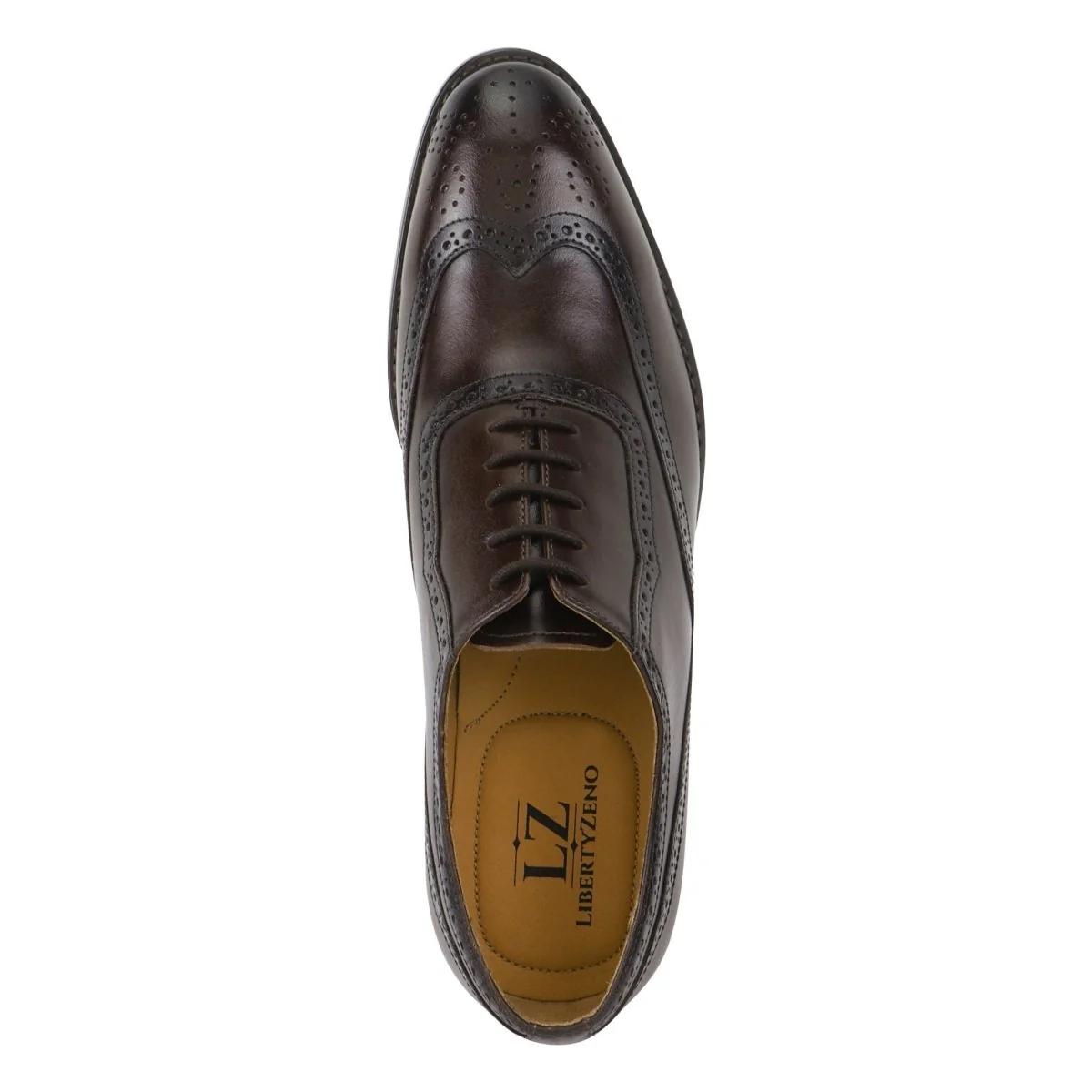 Liberty Zeno Dinkum Leather Oxford Style Dress Shoes - Image 18