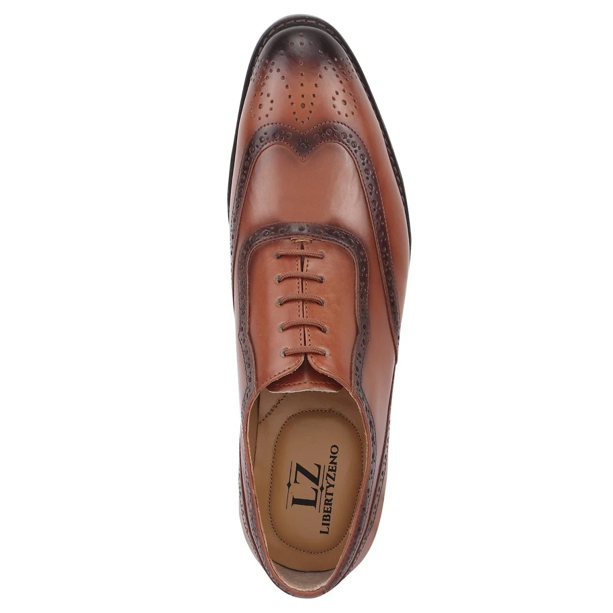Liberty Zeno Dinkum Leather Oxford Style Dress Shoes - Image 4
