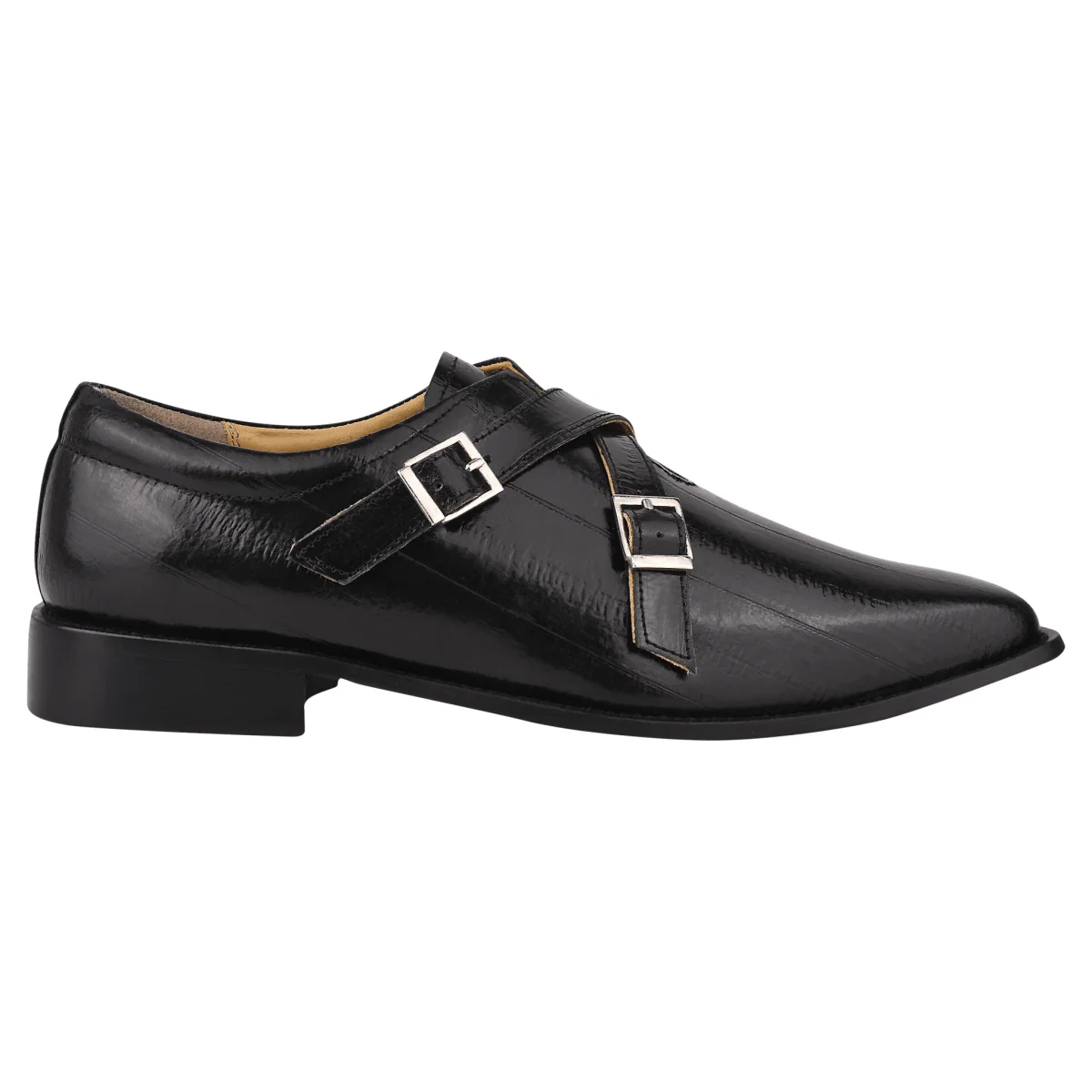 Liberty Zeno DONNA Leather Oxford Style Double Buckle Monk Straps Shoes For Men - Image 14