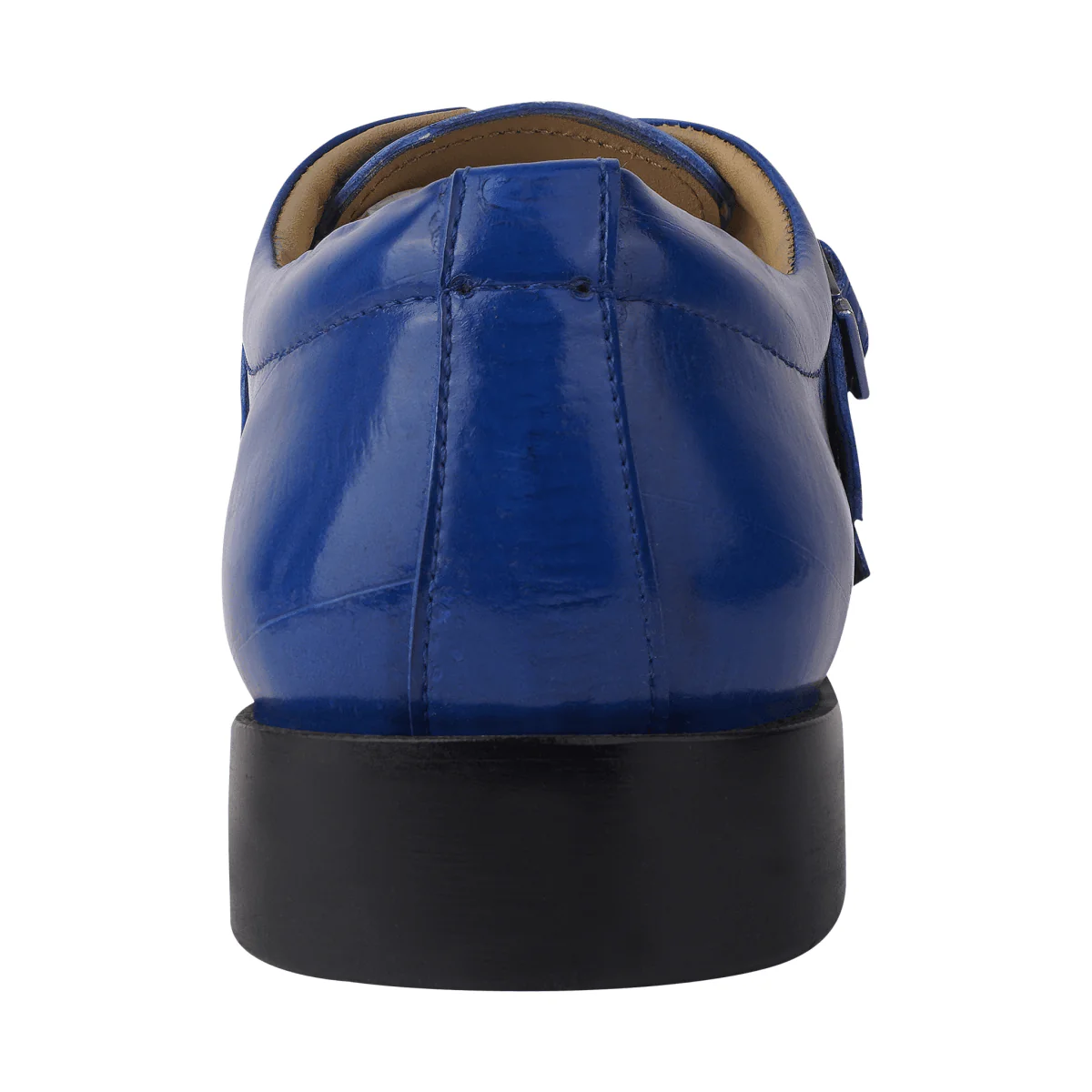 Liberty Zeno DONNA Leather Oxford Style Double Buckle Monk Straps Shoes For Men - Image 20