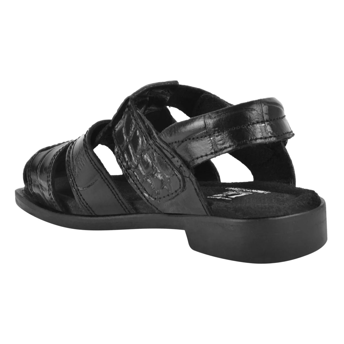 Liberty Zeno DYTAN Kids Genuine Leather Fisherman Crocodile Print Design Sandals - Image 12