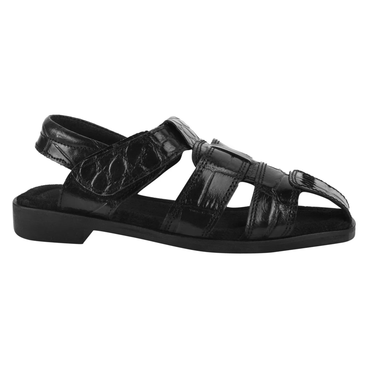 Liberty Zeno DYTAN Kids Genuine Leather Fisherman Crocodile Print Design Sandals - Image 14