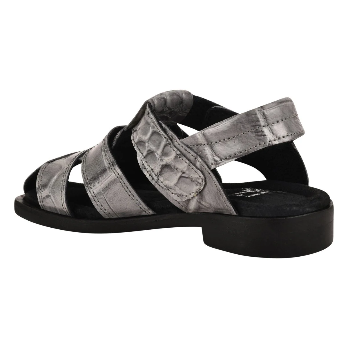Liberty Zeno DYTAN Kids Genuine Leather Fisherman Crocodile Print Design Sandals - Image 4
