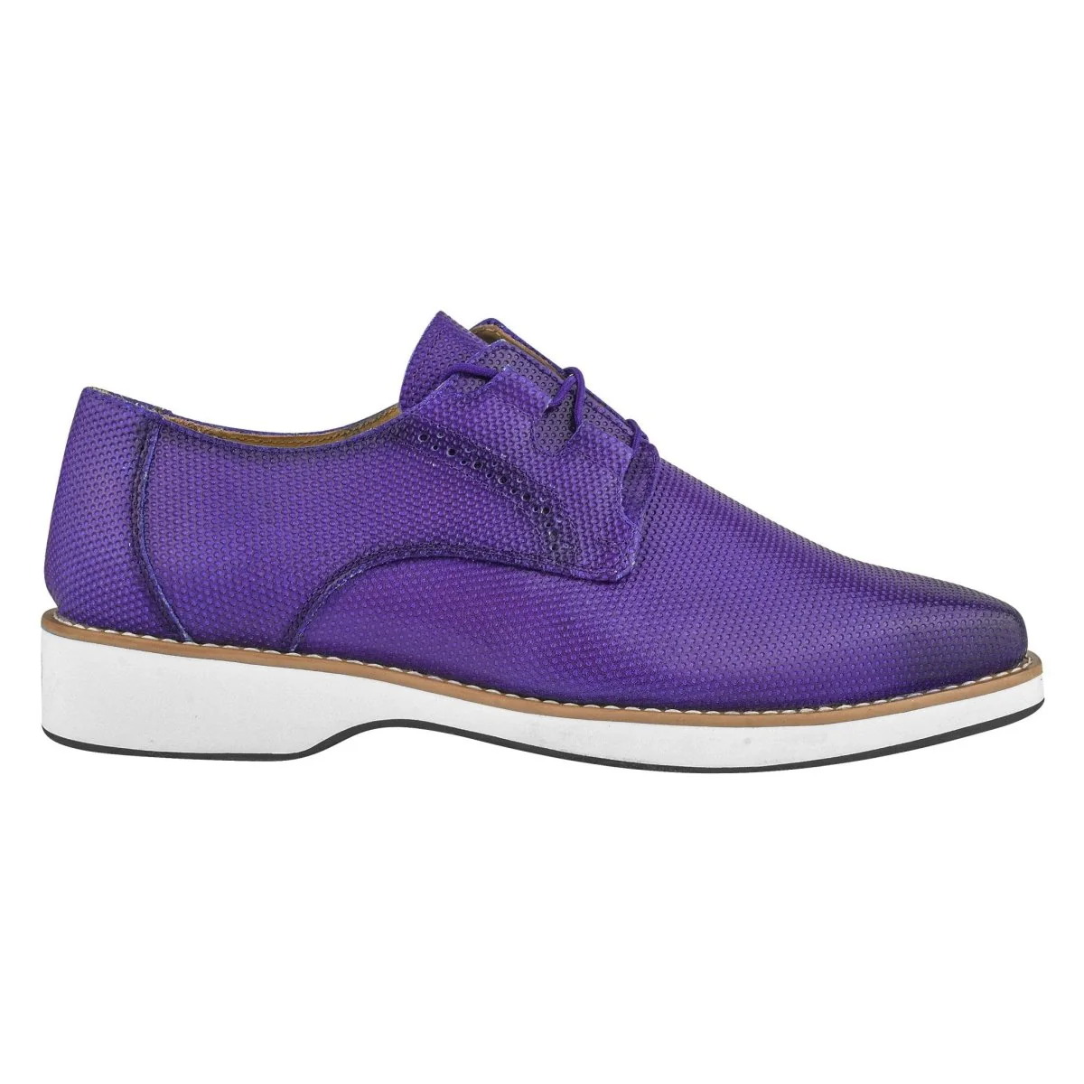 Liberty Zeno Eric Genuine Leather Oxford Style Lace-Up Dress Shoes For Men - Image 12