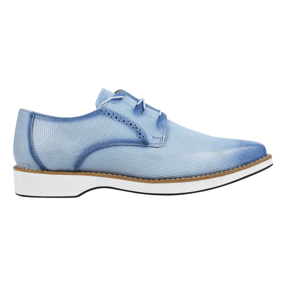 Liberty Zeno Eric Genuine Leather Oxford Style Lace-Up Dress Shoes For Men - Image 19