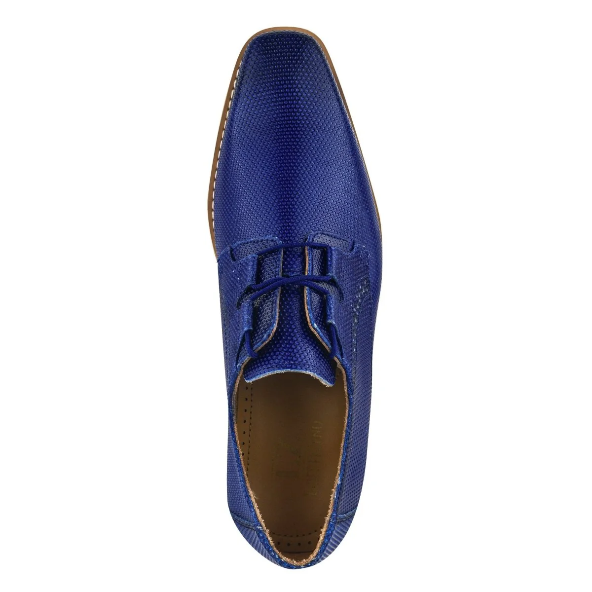 Liberty Zeno Eric Genuine Leather Oxford Style Lace-Up Dress Shoes For Men - Image 4