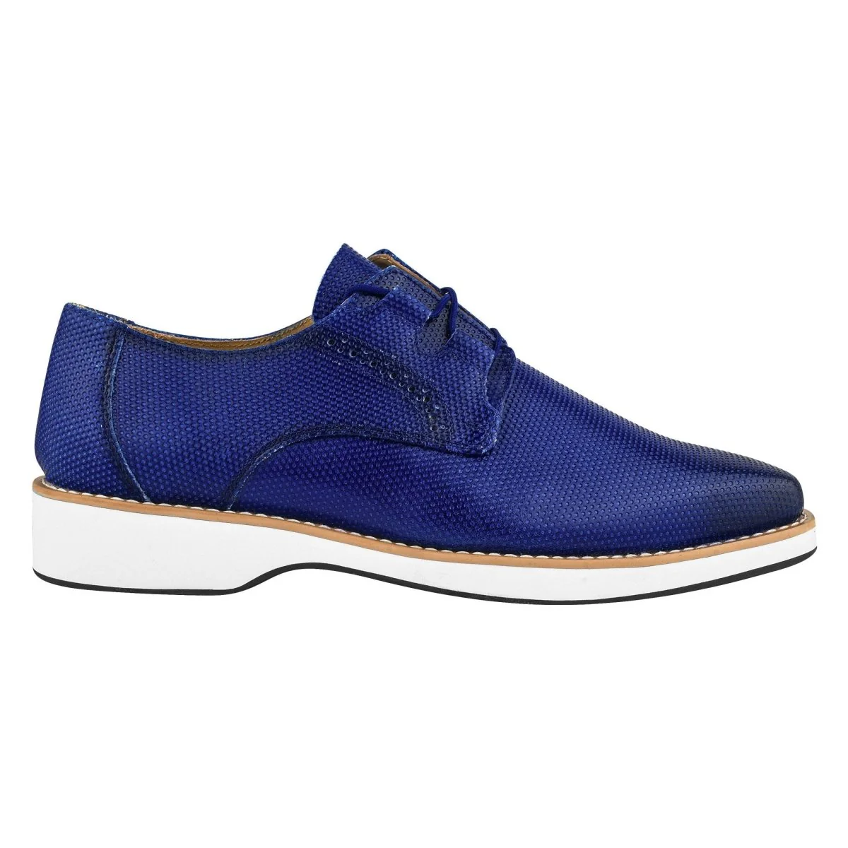 Liberty Zeno Eric Genuine Leather Oxford Style Lace-Up Dress Shoes For Men - Image 5