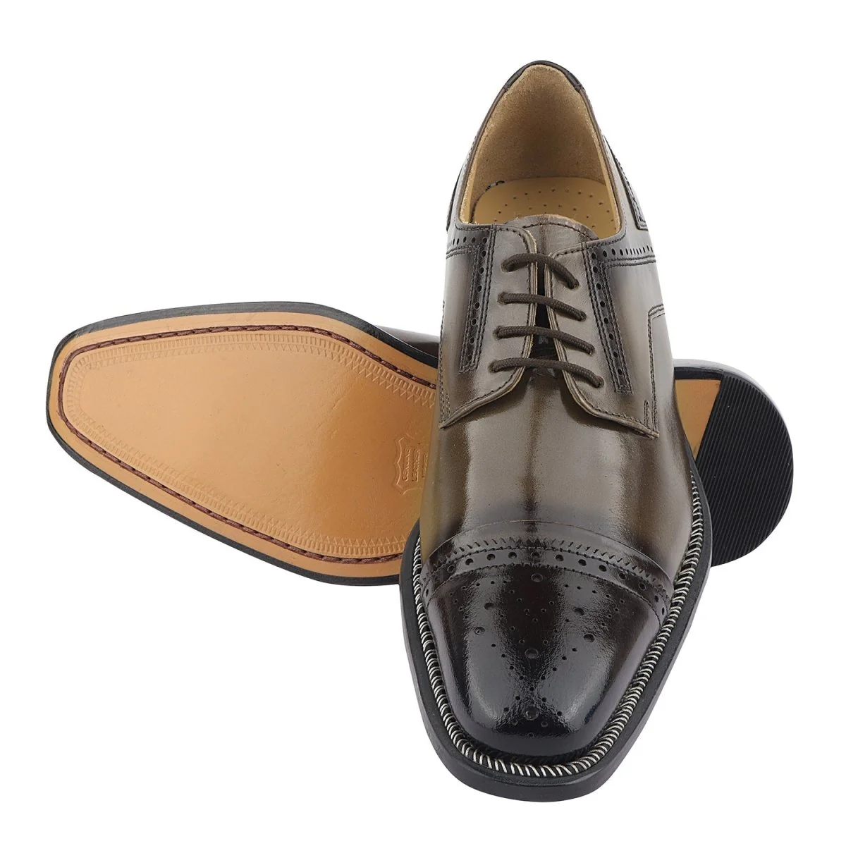 Liberty Zeno Finn Leather Oxford Style Dress Shoes - Image 2