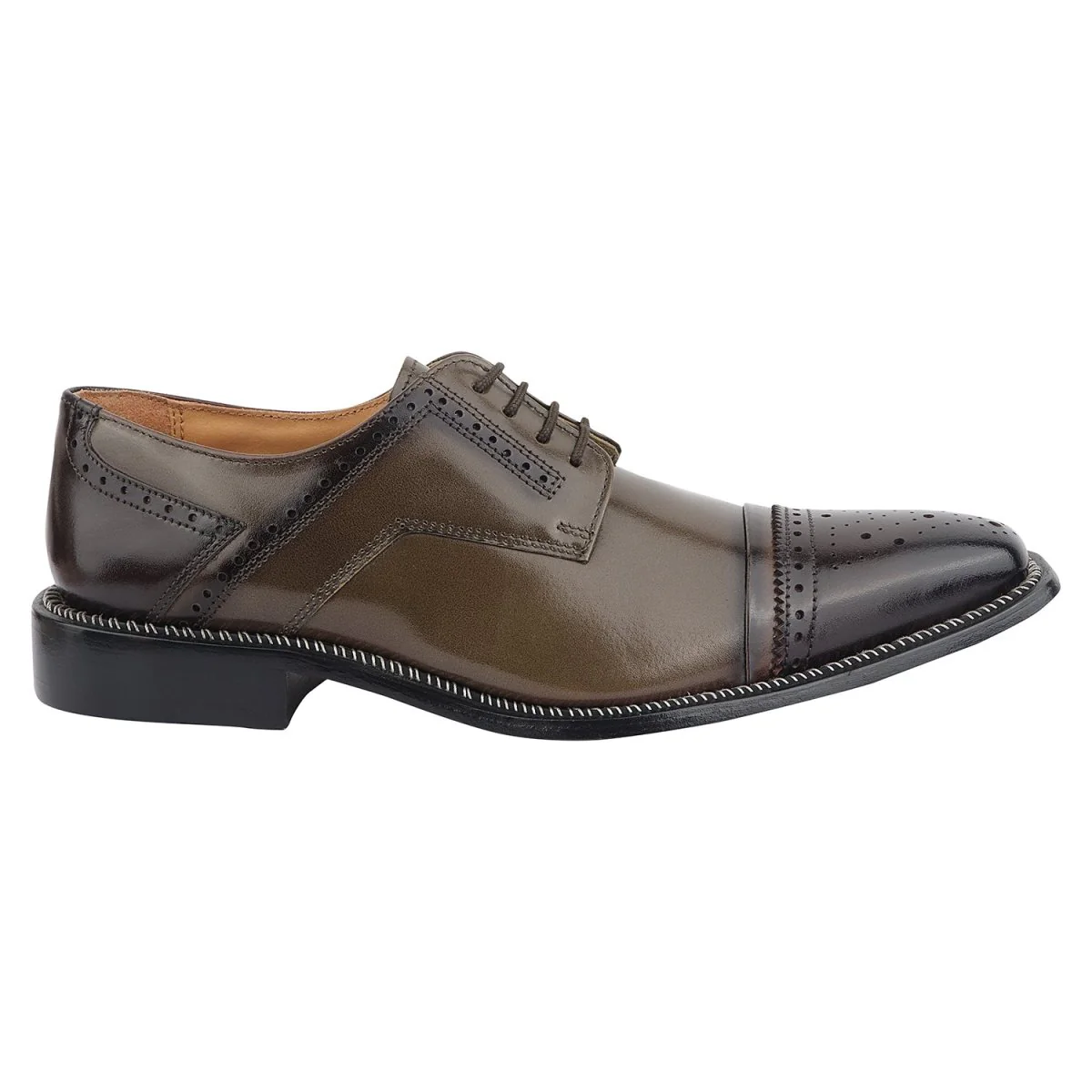 Liberty Zeno Finn Leather Oxford Style Dress Shoes - Image 4