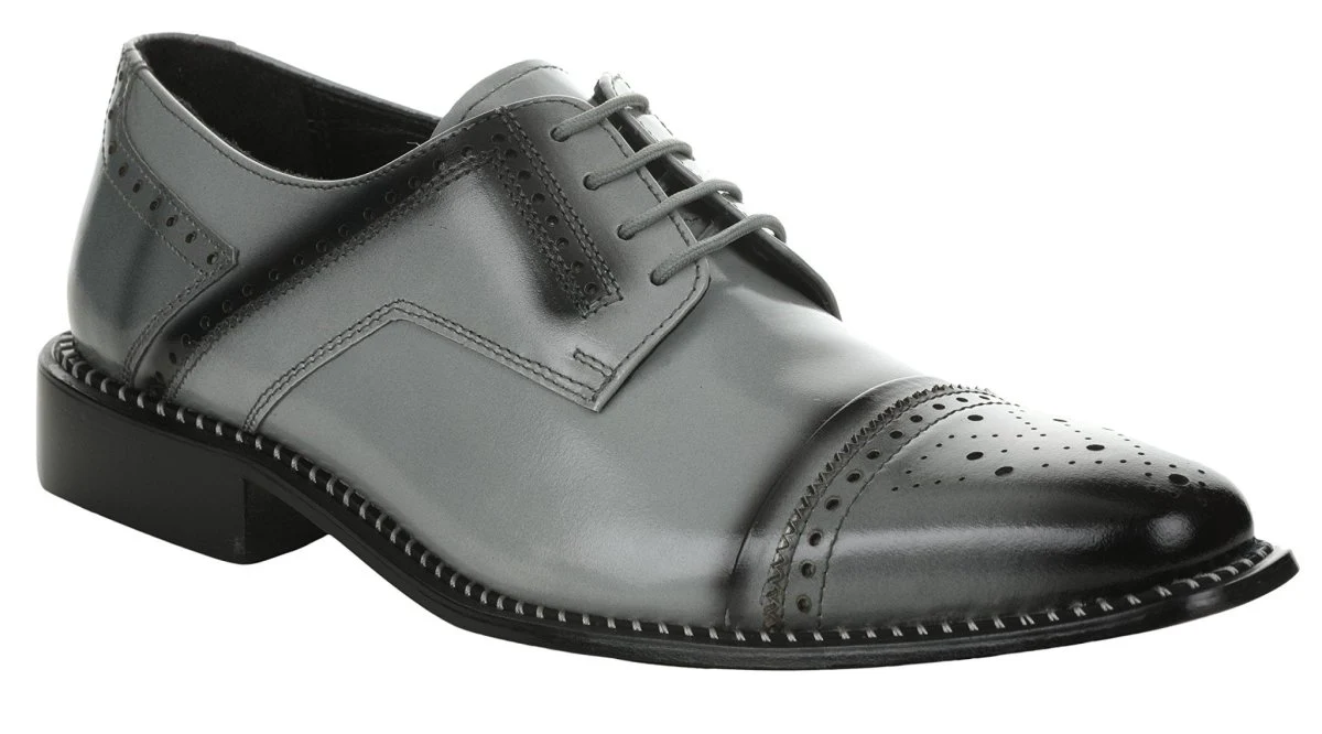 Liberty Zeno Finn Leather Oxford Style Dress Shoes - Image 6