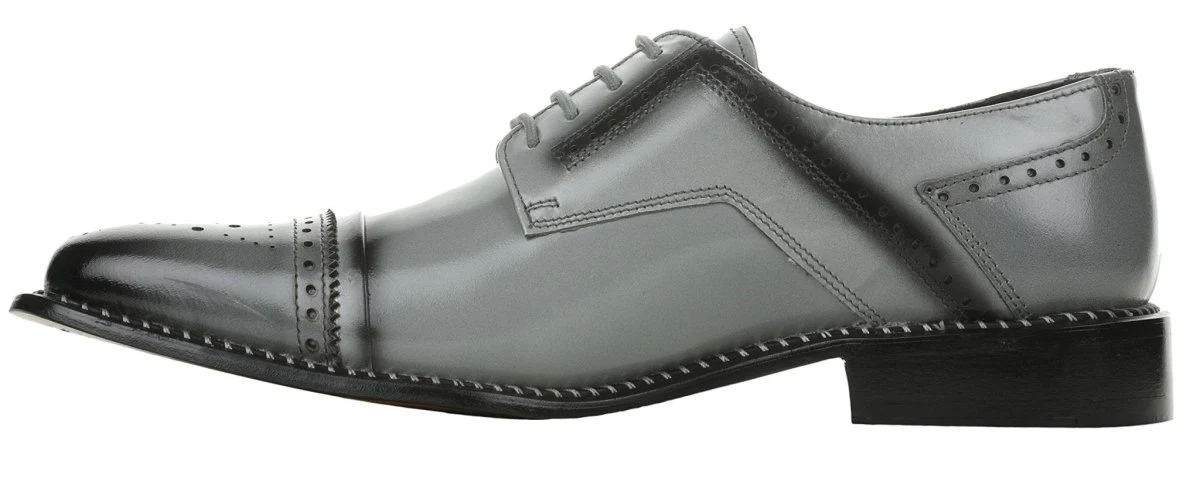 Liberty Zeno Finn Leather Oxford Style Dress Shoes - Image 7