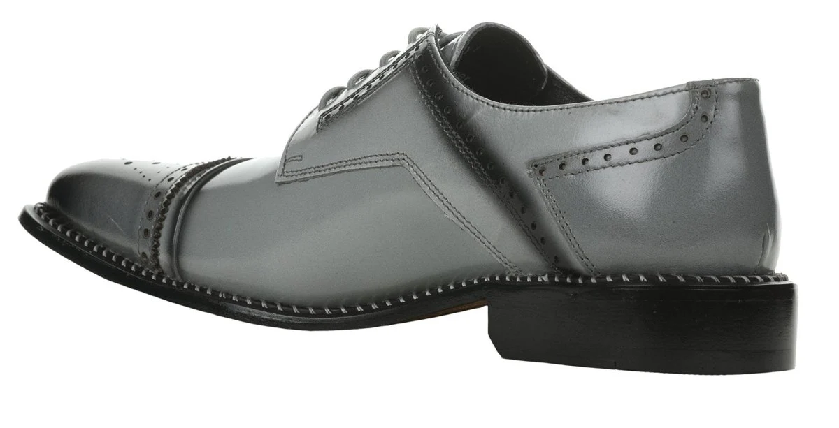 Liberty Zeno Finn Leather Oxford Style Dress Shoes - Image 8