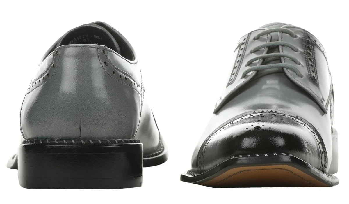 Liberty Zeno Finn Leather Oxford Style Dress Shoes - Image 9