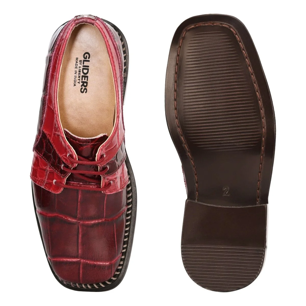 Liberty Zeno Fluky Leather Oxford Style Dress Shoes - Image 15