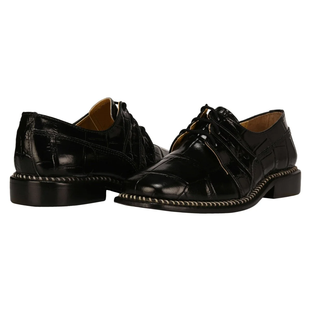 Liberty Zeno Fluky Leather Oxford Style Dress Shoes - Image 3