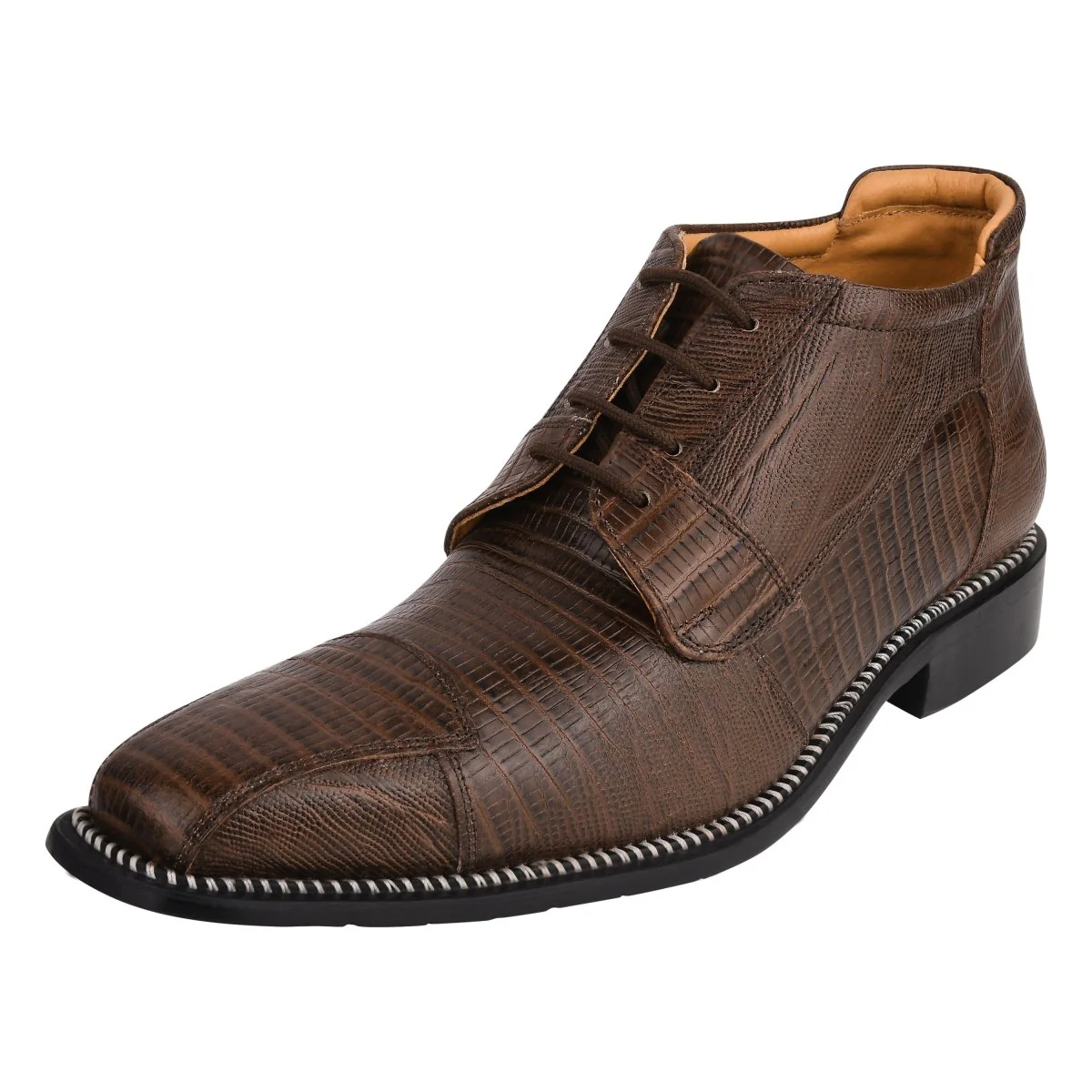 Liberty Zeno Foxx Leather Lace-Up Boots - Image 32