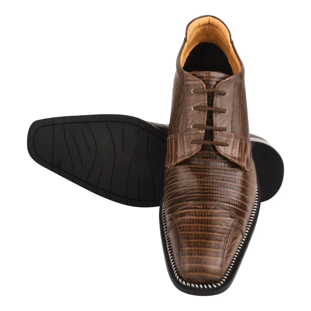 Liberty Zeno Foxx Leather Lace-Up Boots - Image 34