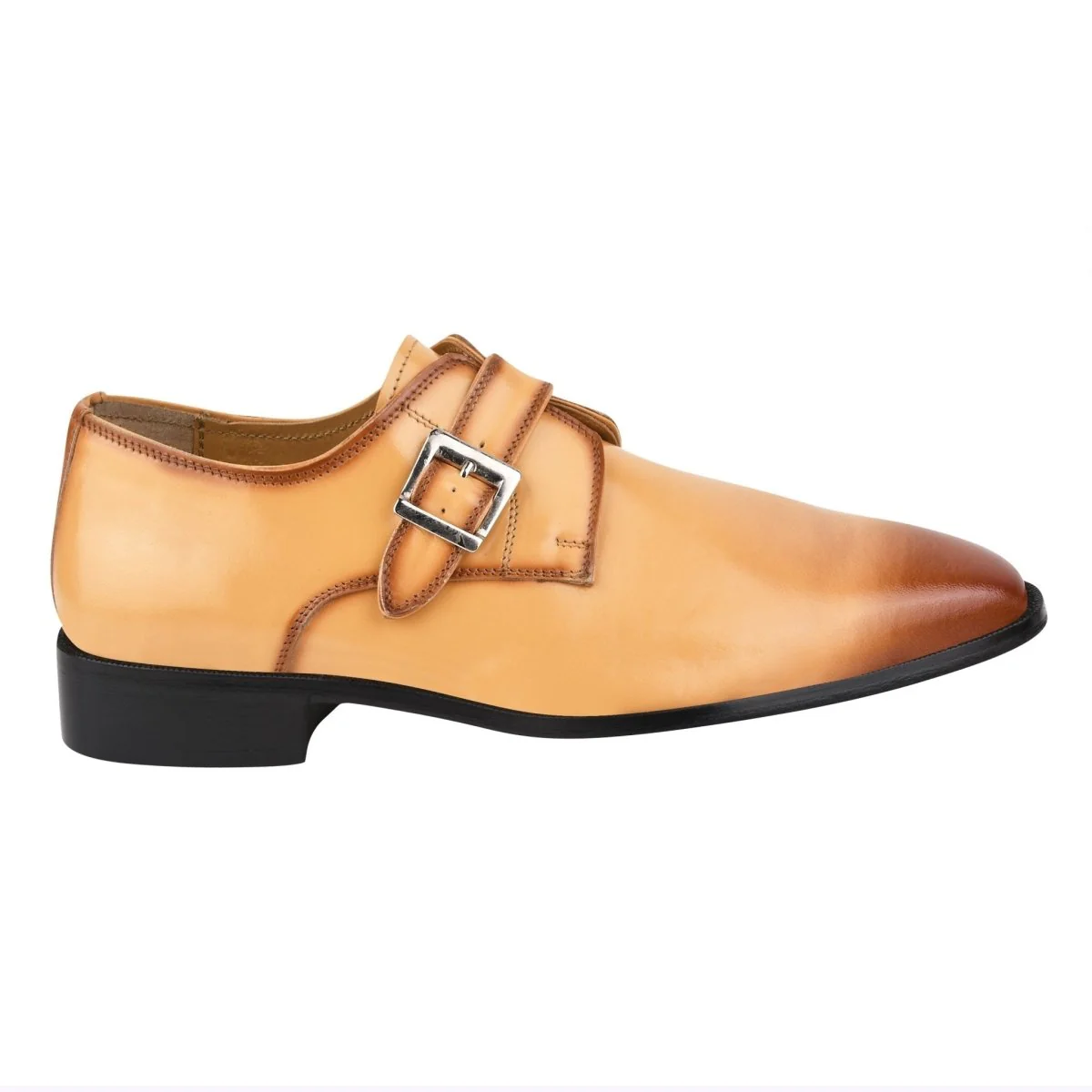 Liberty Zeno GLORIA Genuine Leather Oxford Style Monk Straps Shoe - Image 20