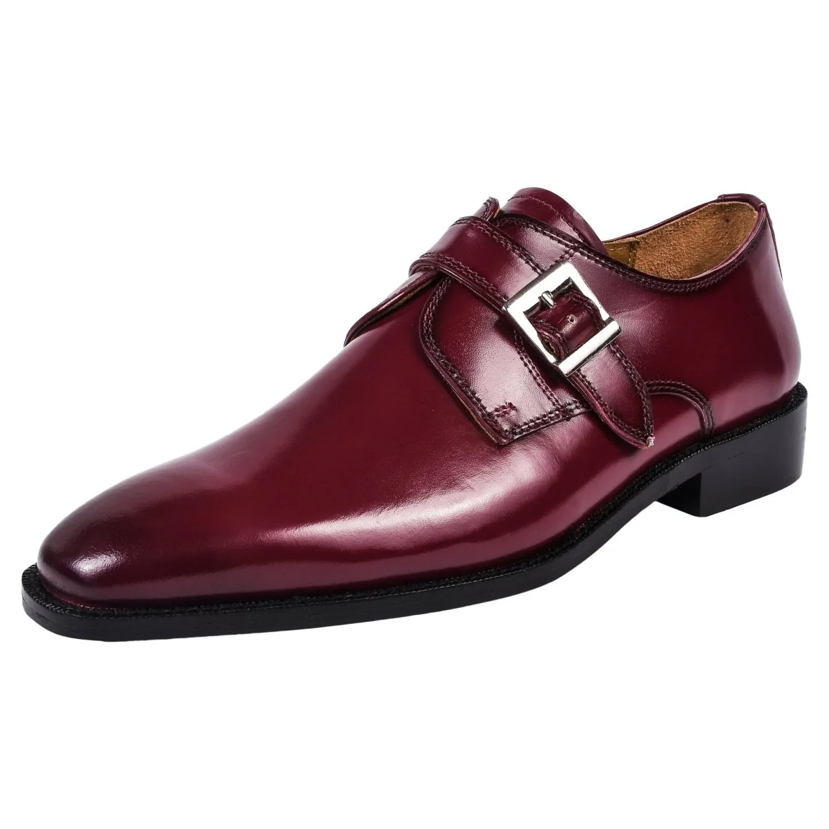 Liberty Zeno GLORIA Genuine Leather Oxford Style Monk Straps Shoe - Image 23