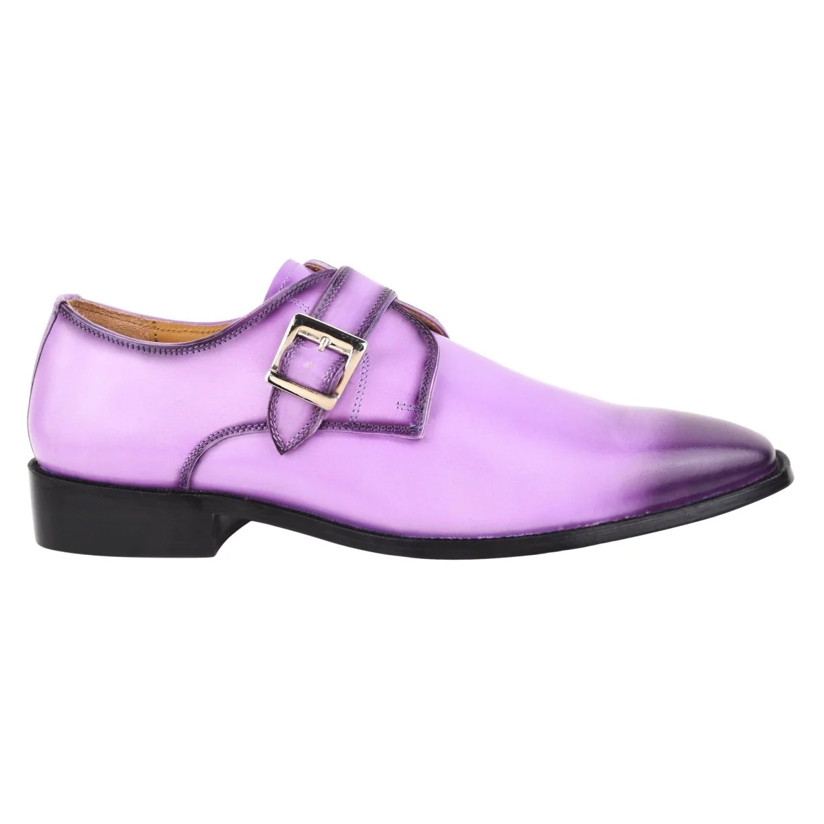 Liberty Zeno GLORIA Genuine Leather Oxford Style Monk Straps Shoe - Image 5