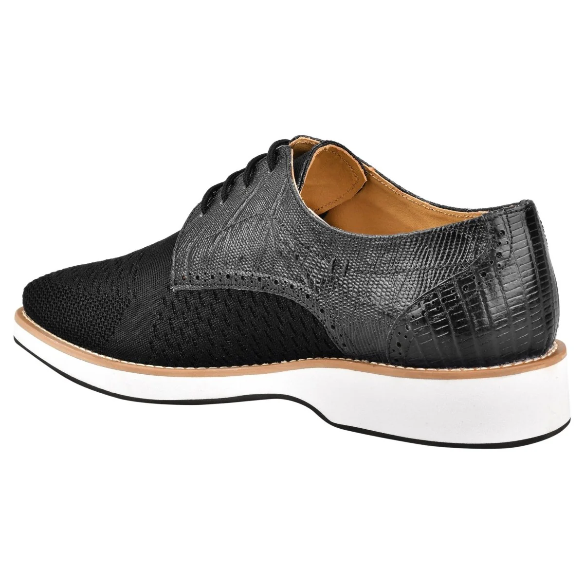 Liberty Zeno Gutta Lizard Print Leather Textile Casual Sneakers - Image 28