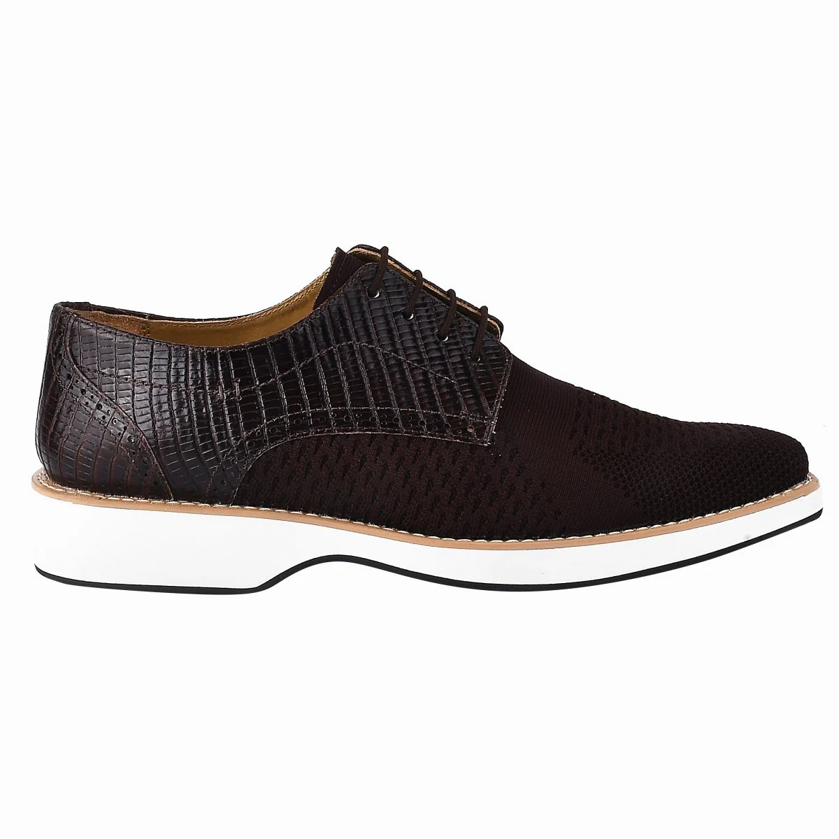 Liberty Zeno Gutta Lizard Print Leather Textile Casual Sneakers - Image 30