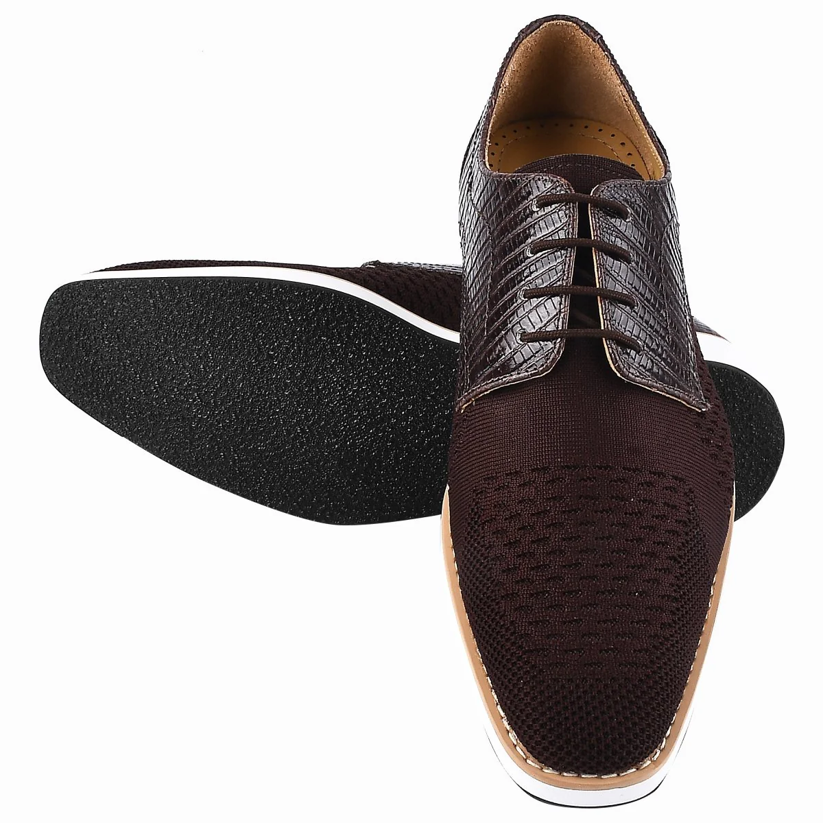 Liberty Zeno Gutta Lizard Print Leather Textile Casual Sneakers - Image 33