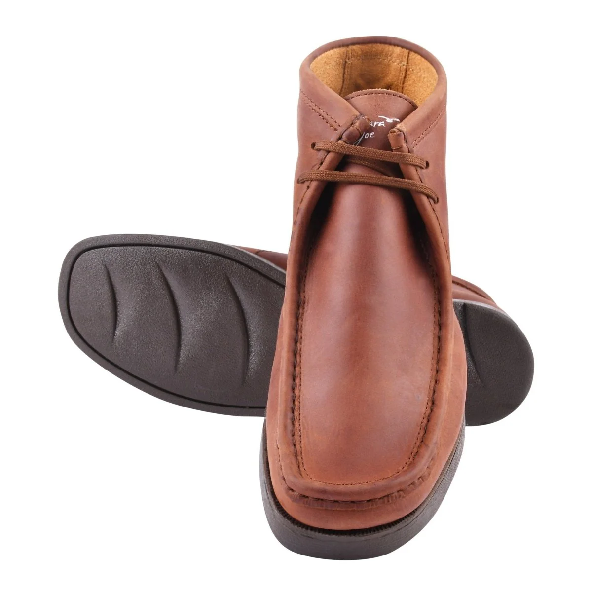 Liberty Zeno HAMARA JOE Rush Leather Desert Chukka Brown Casual Boots - Image 16