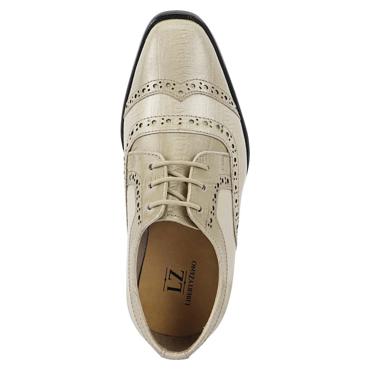Liberty Zeno Harp Leather Oxford Style Dress Shoes - Image 11