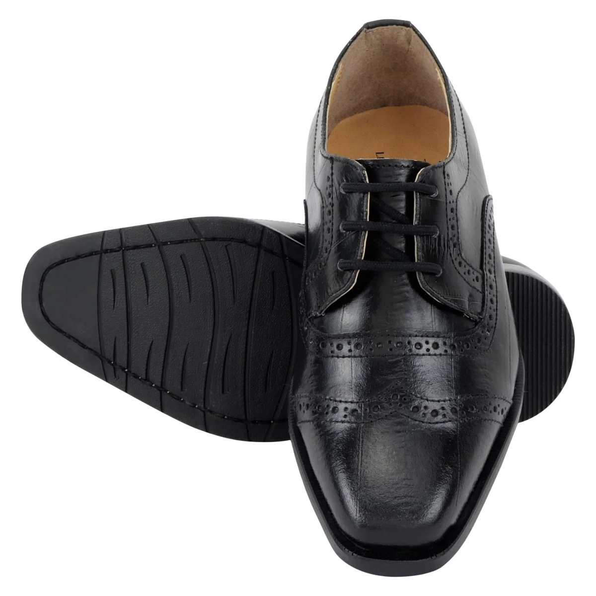 Liberty Zeno Harp Leather Oxford Style Dress Shoes - Image 16