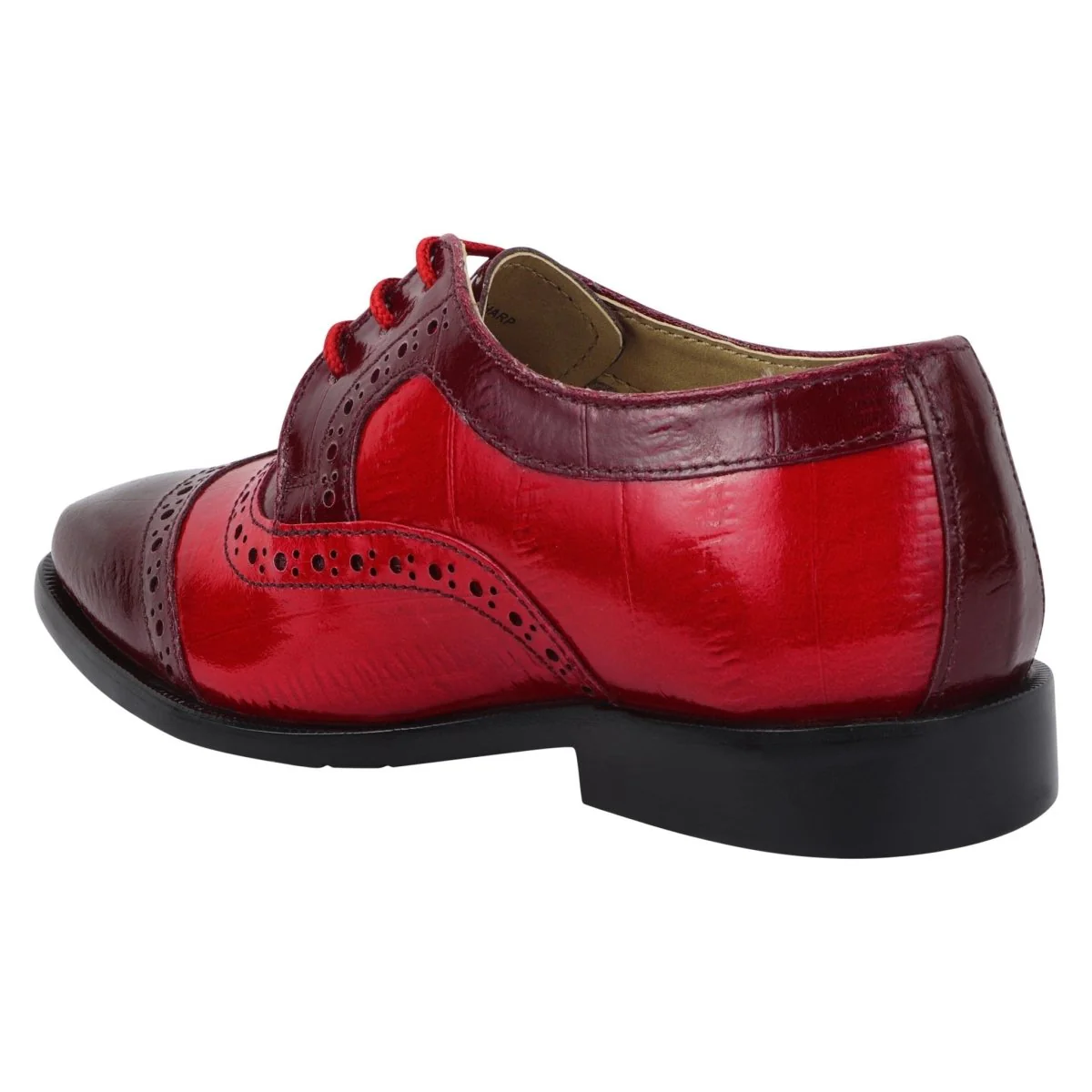 Liberty Zeno Harp Leather Oxford Style Dress Shoes - Image 3