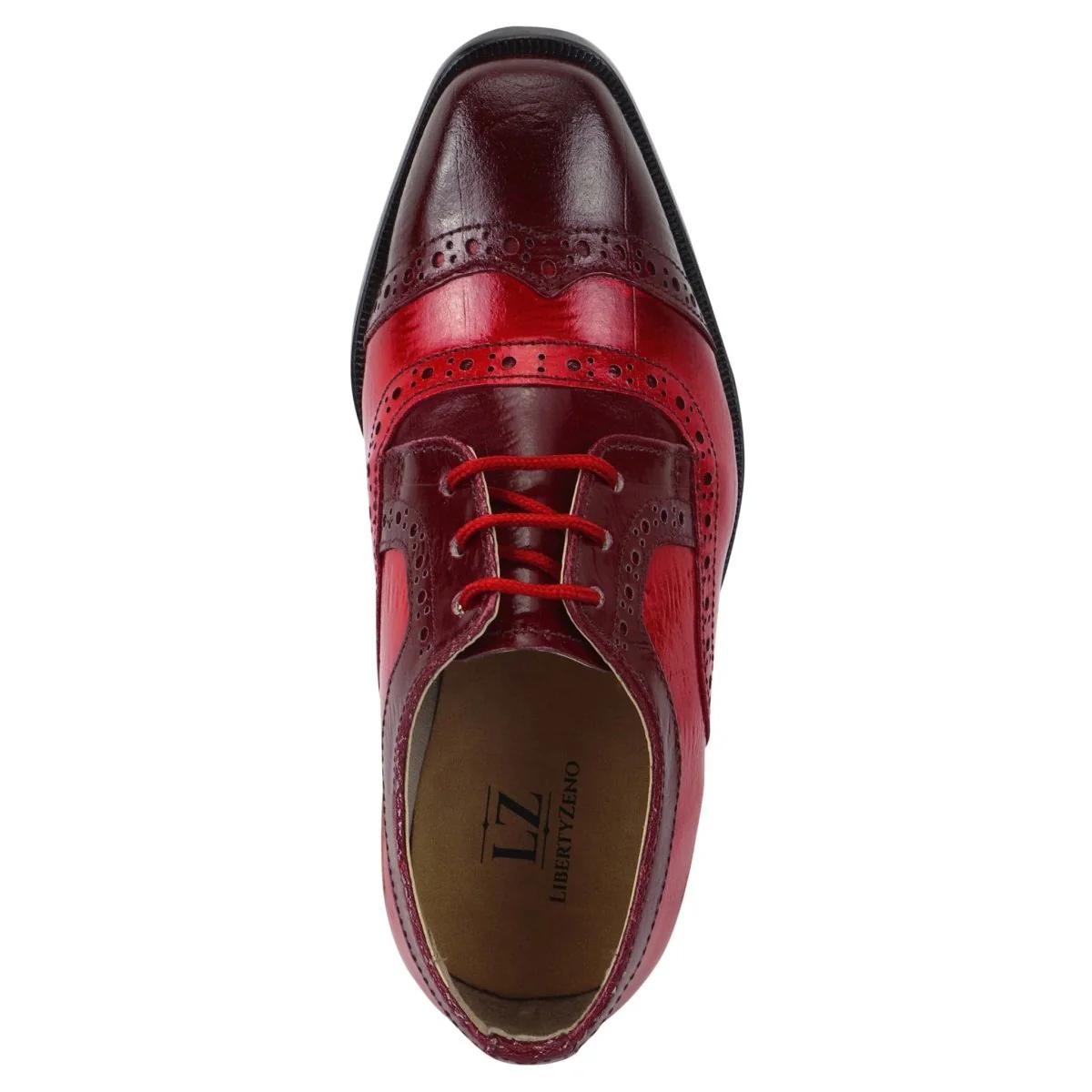 Liberty Zeno Harp Leather Oxford Style Dress Shoes - Image 4