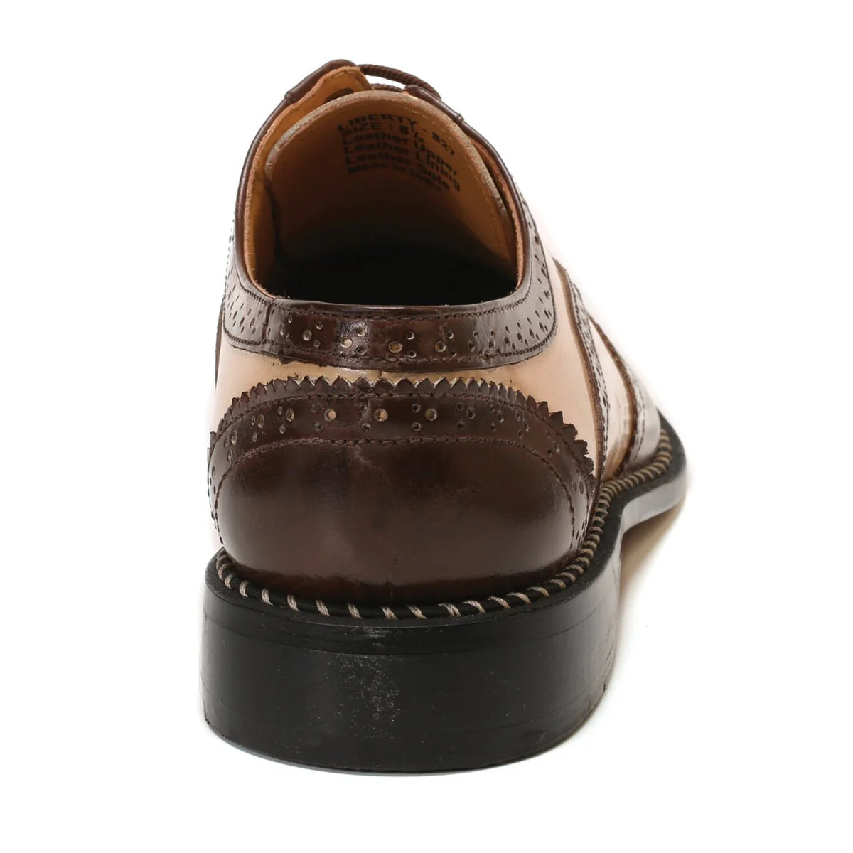Liberty Zeno Hope Leather Oxford Wingtip Style Dress shoes - Image 5