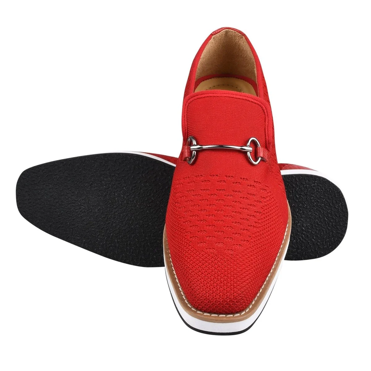 Liberty Zeno Jack Mens Leather Textile Casual Loafers - Image 2