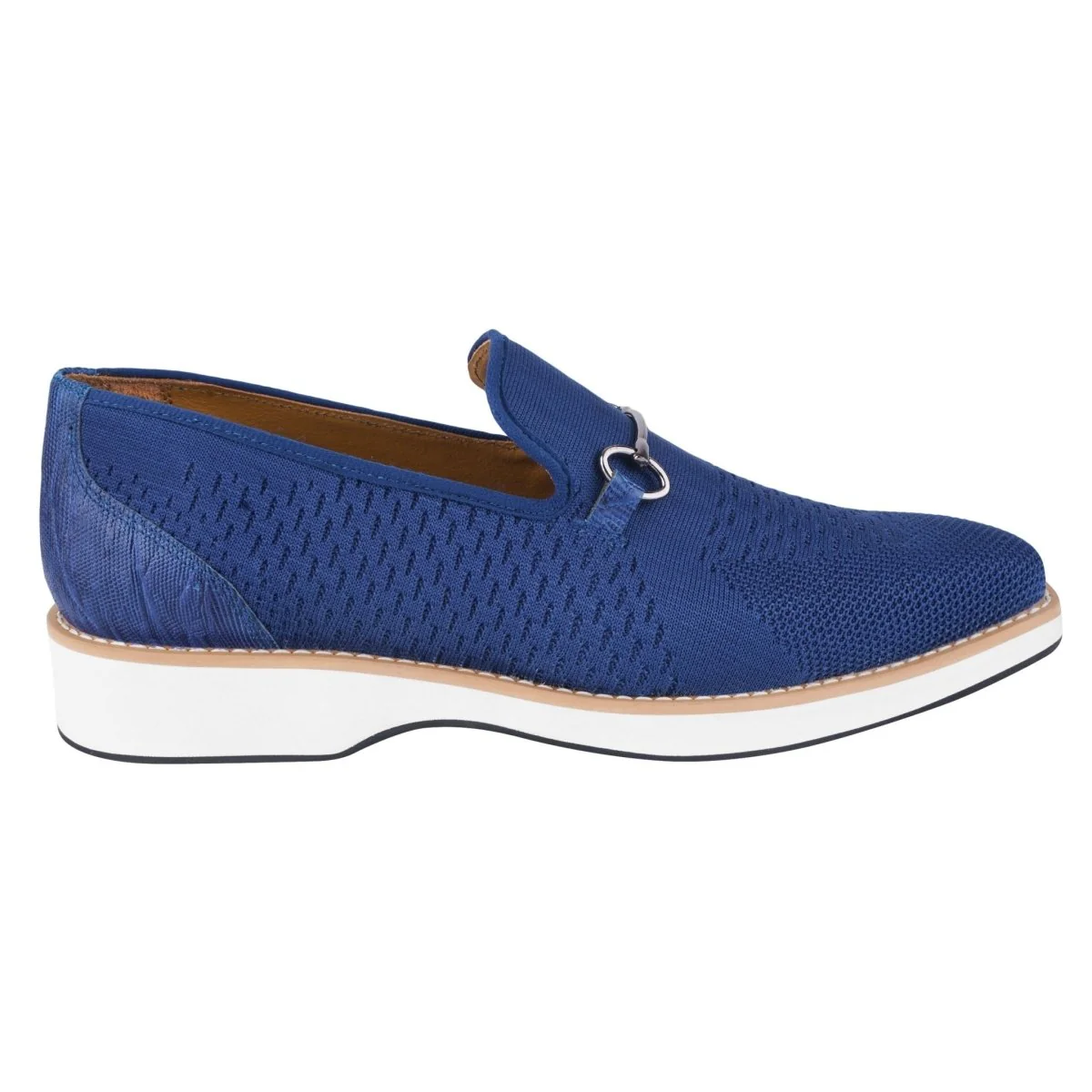 Liberty Zeno Jack Mens Leather Textile Casual Loafers - Image 44