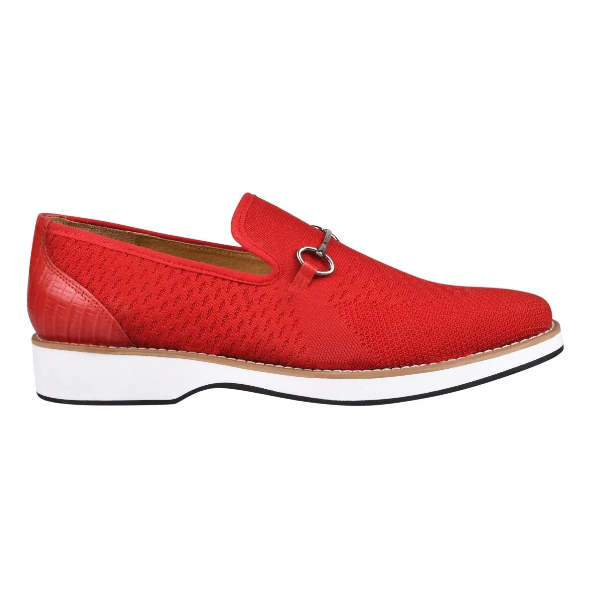 Liberty Zeno Jack Mens Leather Textile Casual Loafers - Image 5