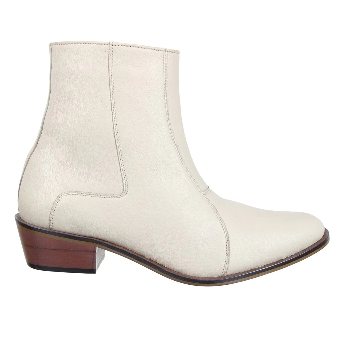 Liberty Zeno Jazzy Jackman Leather Ankle Length Boots for Men - Image 11